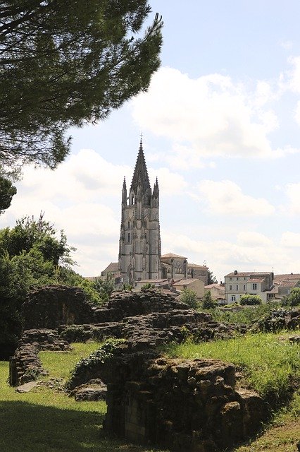 Free download Basilique Saint Eutrope De Saintes -  free photo or picture to be edited with GIMP online image editor