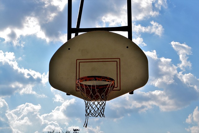 Free download basketball backboard rim clouds free picture to be edited with GIMP free online image editor