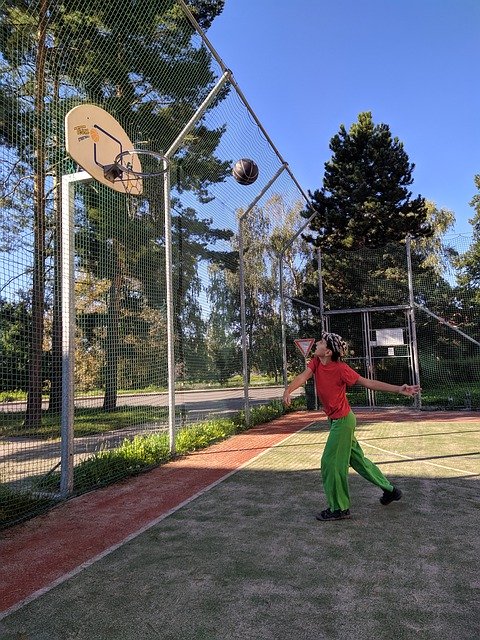 Free download Basketball Child Boy -  free photo or picture to be edited with GIMP online image editor