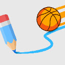Basketball Line Game  screen for extension Chrome web store in OffiDocs Chromium