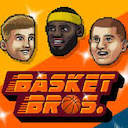 Basket Bros unblocked game  screen for extension Chrome web store in OffiDocs Chromium