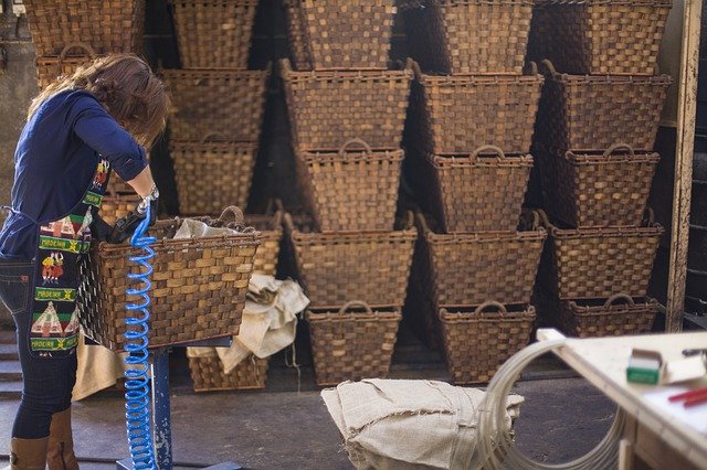 Безкоштовно завантажте Baskets Crafts Manual — безкоштовну фотографію чи малюнок для редагування за допомогою онлайн-редактора зображень GIMP