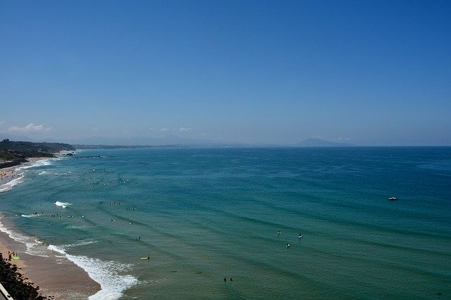 Free download Basque Country Ocean Sky -  free photo or picture to be edited with GIMP online image editor