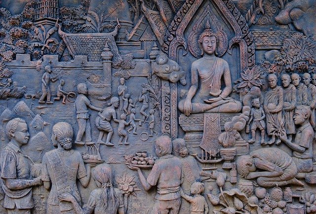 Free download bas relief buddha panels religious free picture to be edited with GIMP free online image editor