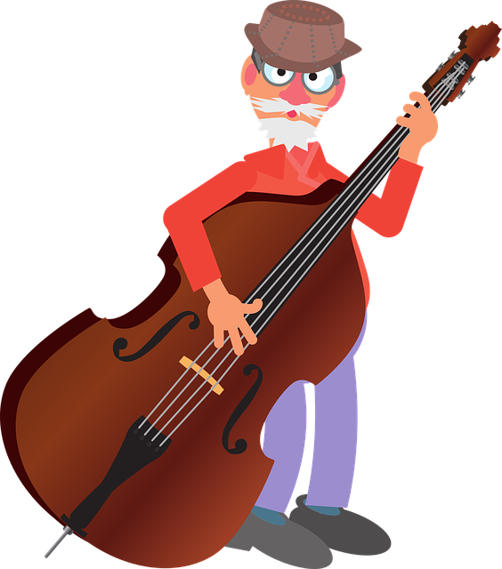 Free download Bass Musician Music - Free vector graphic on Pixabay free illustration to be edited with GIMP free online image editor
