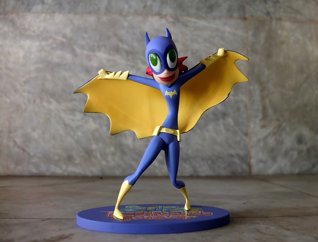 Free download bat girl dc comic toy figurine free picture to be edited with GIMP free online image editor