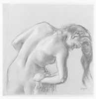 Free download Bather Drying Herself free photo or picture to be edited with GIMP online image editor