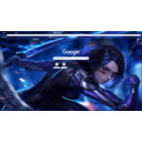 Battle Angel Blue  screen for extension Chrome web store in OffiDocs Chromium