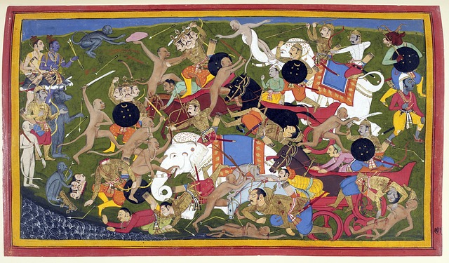 Free download battle lanka ramayana udaipur free picture to be edited with GIMP free online image editor