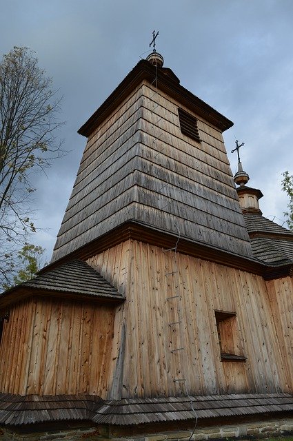 Téléchargement gratuit de l'Église orthodoxe de Bałucianka - photo ou image gratuite à modifier avec l'éditeur d'images en ligne GIMP