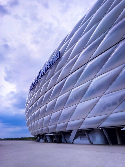 Free download Bavaria Alliance Allianz Arena -  free photo or picture to be edited with GIMP online image editor
