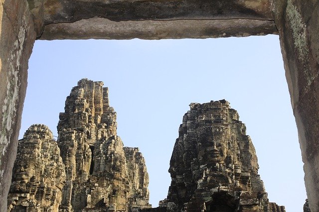 Free download Bayon Angkor Buddha -  free photo or picture to be edited with GIMP online image editor