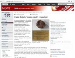 Free download BBC Fake Dutch Moon Rock 1 free photo or picture to be edited with GIMP online image editor
