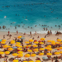 Beach and Umbrellas  screen for extension Chrome web store in OffiDocs Chromium