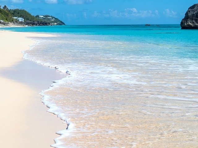 Free download Beach Bermuda Pink Sand -  free photo or picture to be edited with GIMP online image editor