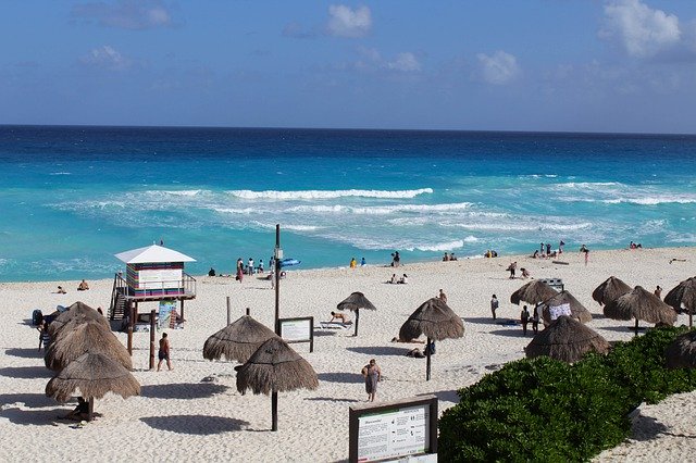 Free download Beach Blue Ocean -  free photo or picture to be edited with GIMP online image editor