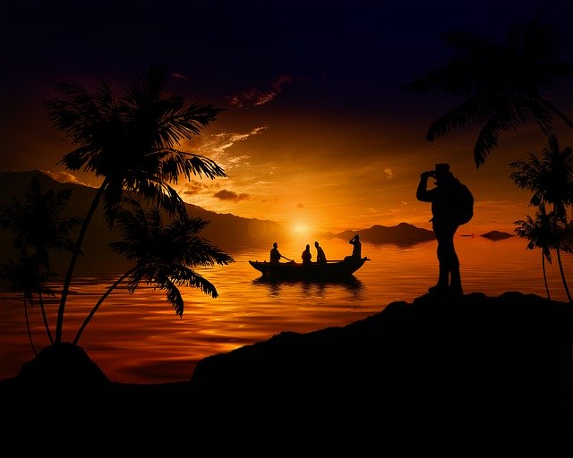 Gratis download Beach Boat Holiday - gratis illustratie om te bewerken met GIMP gratis online afbeeldingseditor