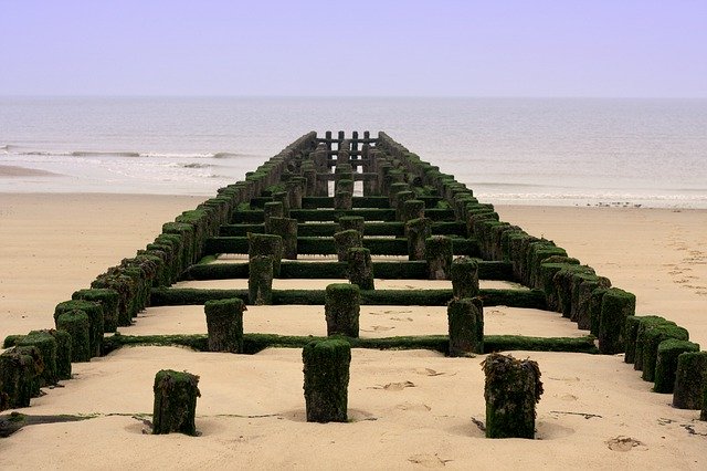 Free picture Beach Breakwater Sea -  to be edited by GIMP free image editor by OffiDocs