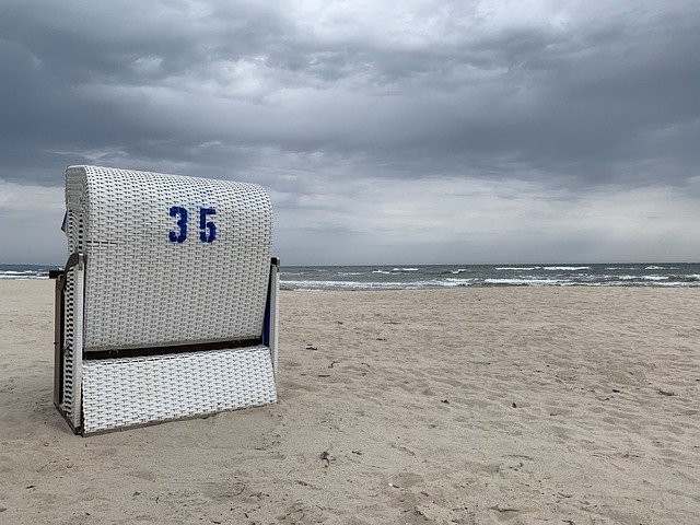 Template Photo Beach Chair Baltic Sea -  for OffiDocs
