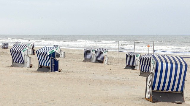 Free download Beach Chair Norderney North Sea -  free photo or picture to be edited with GIMP online image editor