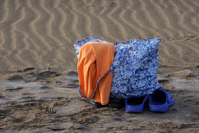 Free download beach clothing shoes abandoned free picture to be edited with GIMP free online image editor