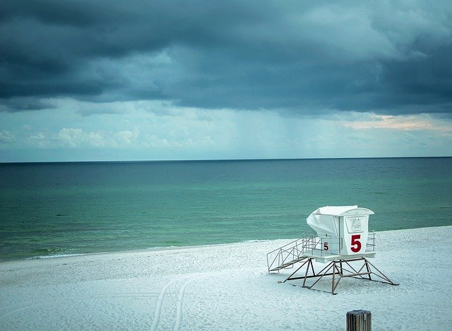 Descarga gratuita Beach Florida Sunset: foto o imagen gratuita para editar con el editor de imágenes en línea GIMP