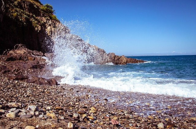 הורדה חינם Beach France Sea - תמונה או תמונה בחינם לעריכה עם עורך התמונות המקוון GIMP