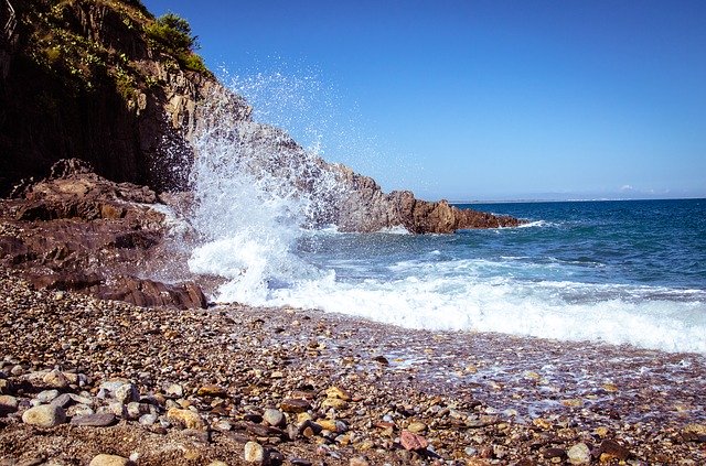 Download gratuito di Beach France Sea: foto o immagini gratuite da modificare con l'editor di immagini online GIMP