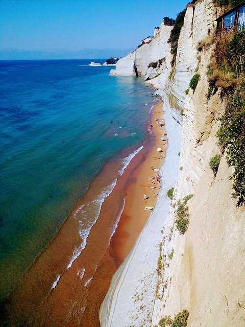 Template Photo Beach Greece Sea -  for OffiDocs