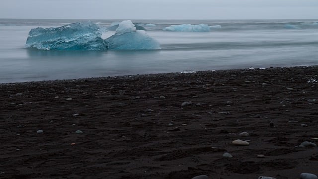 Free download beach icebergs sea iceland ocean free picture to be edited with GIMP free online image editor