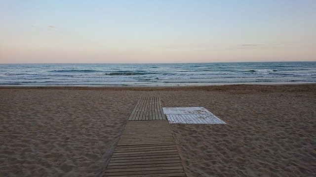 Muat turun percuma Beach Infinity Travel - foto atau gambar percuma untuk diedit dengan editor imej dalam talian GIMP