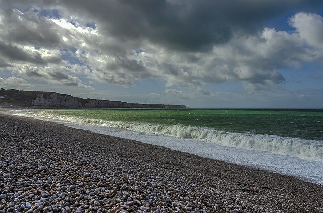 Free download Beach Light Wave -  free photo or picture to be edited with GIMP online image editor