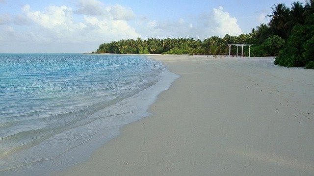Template Photo Beach Maldives Sea -  for OffiDocs