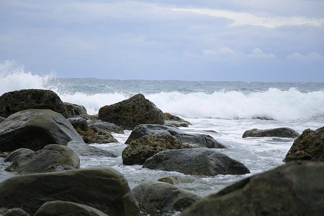 Descărcare gratuită Beach Marine Sea - fotografie sau imagini gratuite pentru a fi editate cu editorul de imagini online GIMP