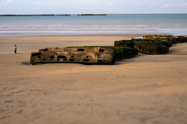 Free download beach normandy story free picture to be edited with GIMP free online image editor