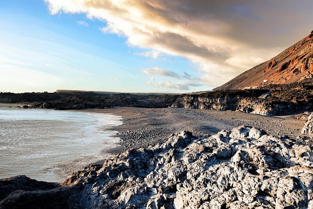 Free download beach ocean black sand beach free picture to be edited with GIMP free online image editor