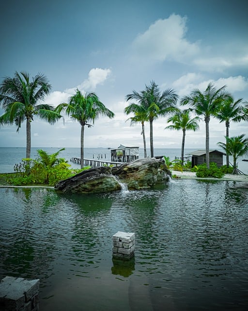 Kostenloser Download Strand Ozean Resort Küste kostenloses Bild, das mit dem kostenlosen Online-Bildeditor GIMP bearbeitet werden kann