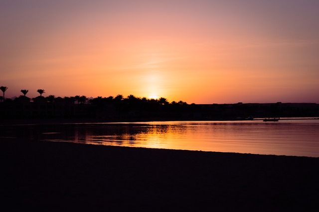 Free download beach ocean sunrise dawn sun sea free picture to be edited with GIMP free online image editor