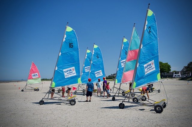 Téléchargement gratuit de Beach Sailing Sand - photo ou image gratuite à éditer avec l'éditeur d'images en ligne GIMP