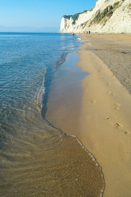 Free download Beach Sand Cliffs -  free photo or picture to be edited with GIMP online image editor