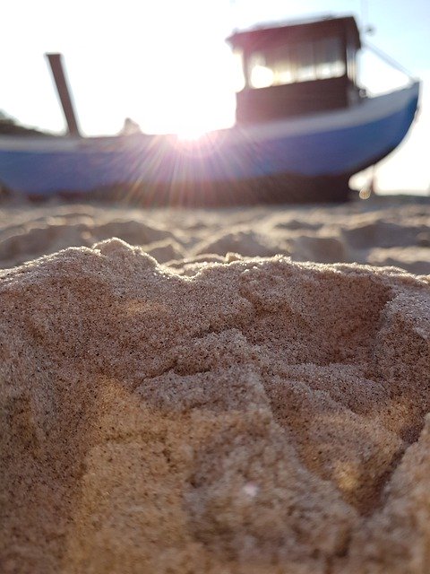 Download gratuito Beach Sand Sun - foto o immagine gratuita da modificare con l'editor di immagini online di GIMP