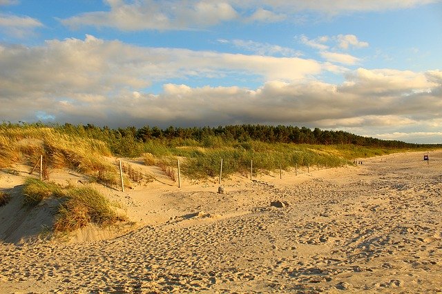 Muat turun percuma Beach Sky Sand - foto atau gambar percuma untuk diedit dengan editor imej dalam talian GIMP