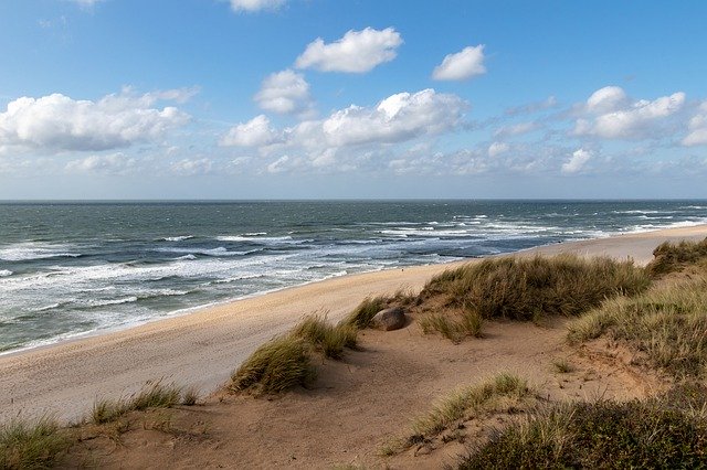 Download gratuito di Beach Sylt Mare del Nord: foto o immagini gratuite da modificare con l'editor di immagini online GIMP