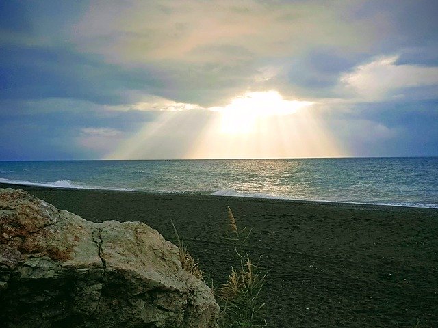 Free download Beach Torre Del Mar Velez-Malaga -  free photo or picture to be edited with GIMP online image editor