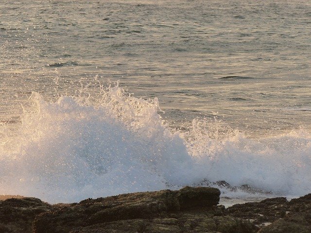 Free download Beach Wave Ocean -  free photo or picture to be edited with GIMP online image editor
