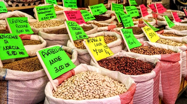 Free download Beans Market Colors -  free photo or picture to be edited with GIMP online image editor