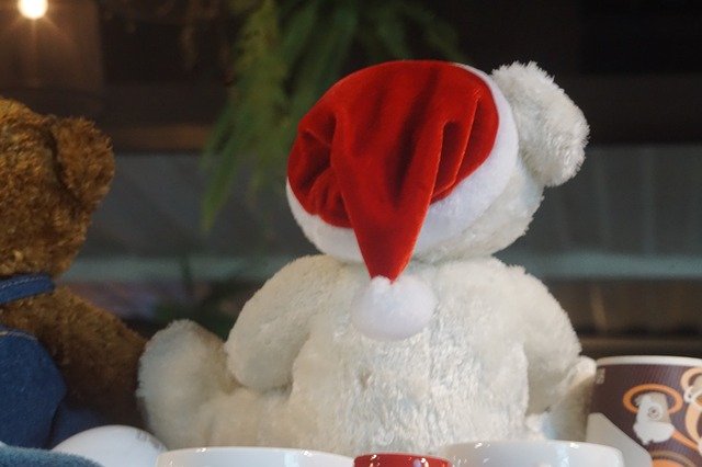 Free download Bear Chrismas -  free photo or picture to be edited with GIMP online image editor