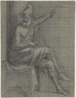 Free download Bearded  Old Man Seated with Left Arm Extented free photo or picture to be edited with GIMP online image editor