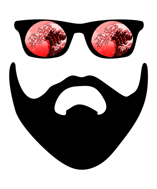 Free download Beard Sunglasses Shades -  free illustration to be edited with GIMP free online image editor