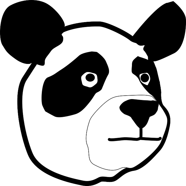 Free download Bear Panda Face - Free vector graphic on Pixabay free illustration to be edited with GIMP free online image editor